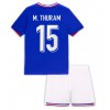 Frankreich Marcus Thuram #15 Heimtrikot EM 2024 Kurzarm (+ kurze hosen)